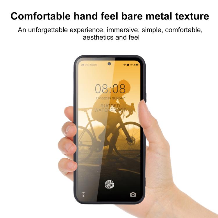 For Ulefone RugOne Xsnap 7 Pro 10pcs TPU Phone Case - Black