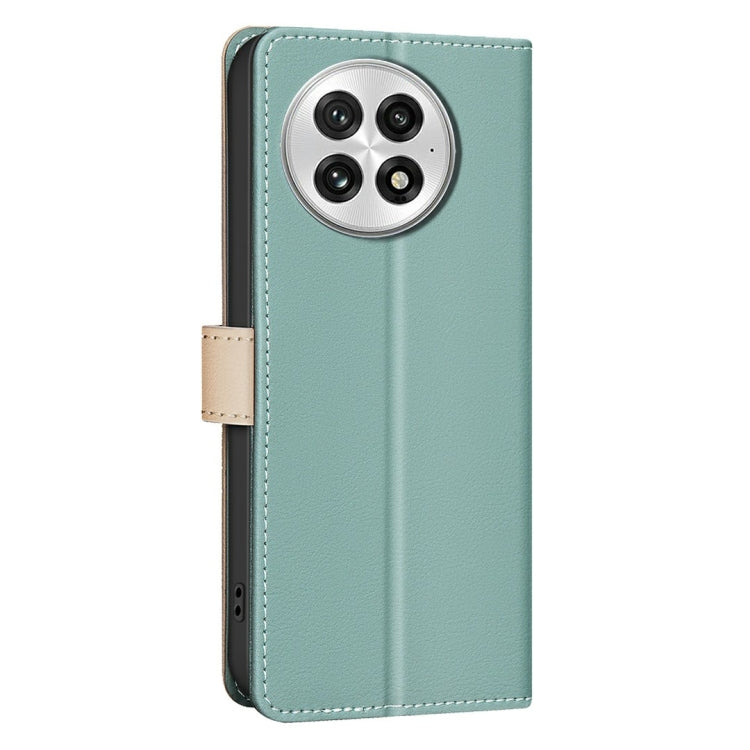 For OnePlus 13 Color Matching RFID Anti-theft Leather Phone Case