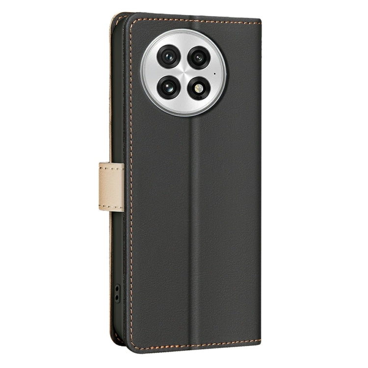 For OnePlus 13 Color Matching RFID Anti-theft Leather Phone Case