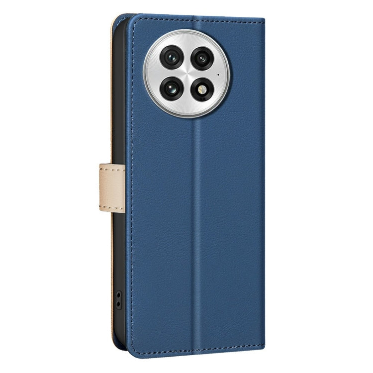 For OnePlus 13 Color Matching RFID Anti-theft Leather Phone Case