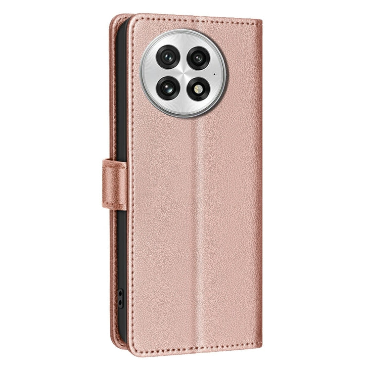 For OnePlus 13 Litchi Texture RFID Anti-theft Leather Phone Case
