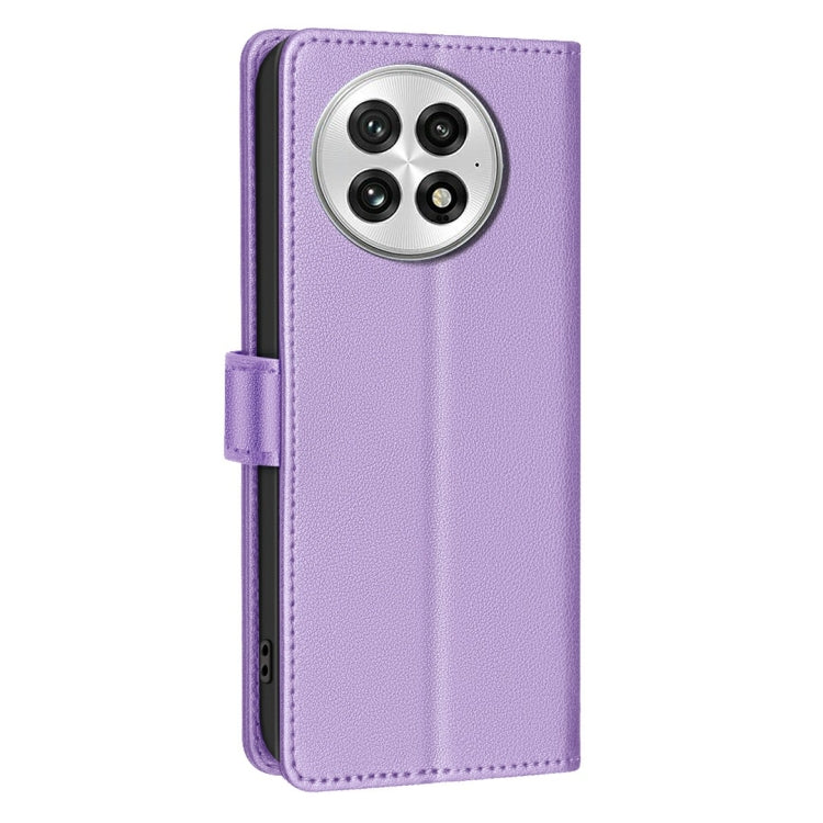 For OnePlus 13 Litchi Texture RFID Anti-theft Leather Phone Case