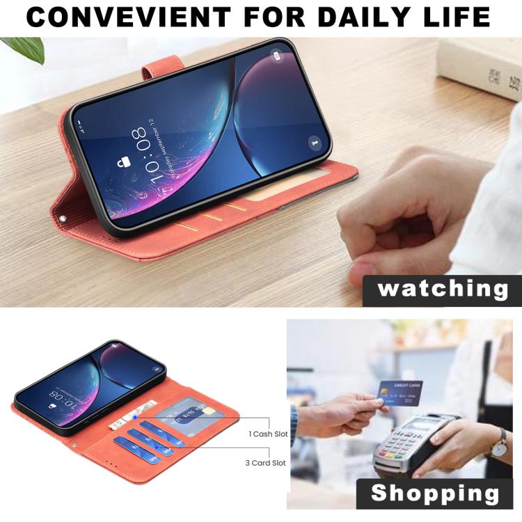 For Xiaomi Poco X7 Pro Magnetic Buckle Rhombus Texture Leather Phone Case