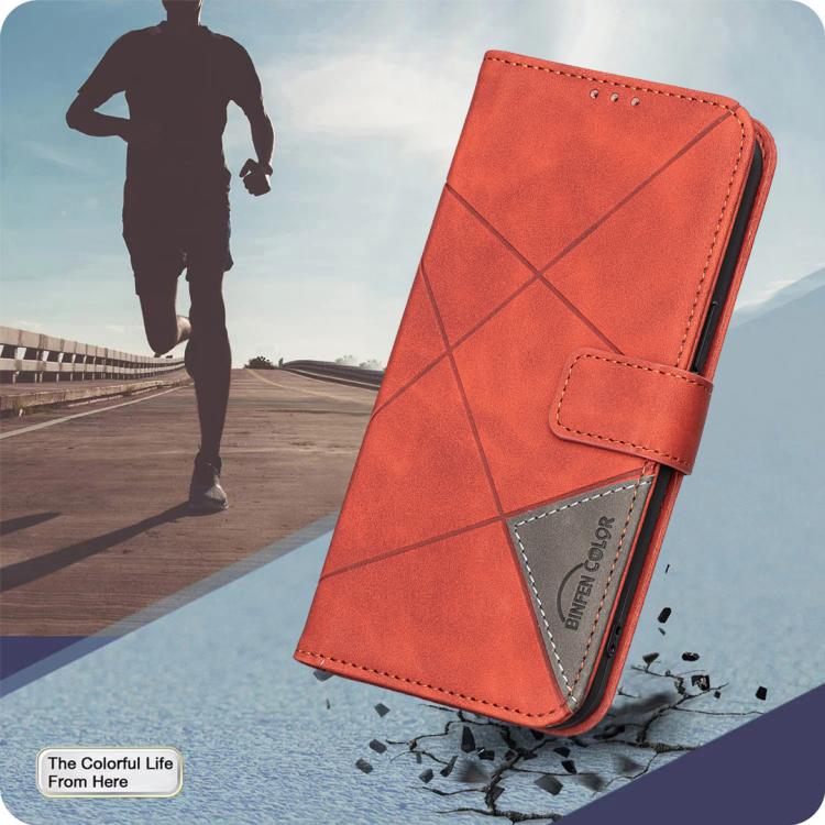 For Xiaomi Poco X7 Pro Magnetic Buckle Rhombus Texture Leather Phone Case