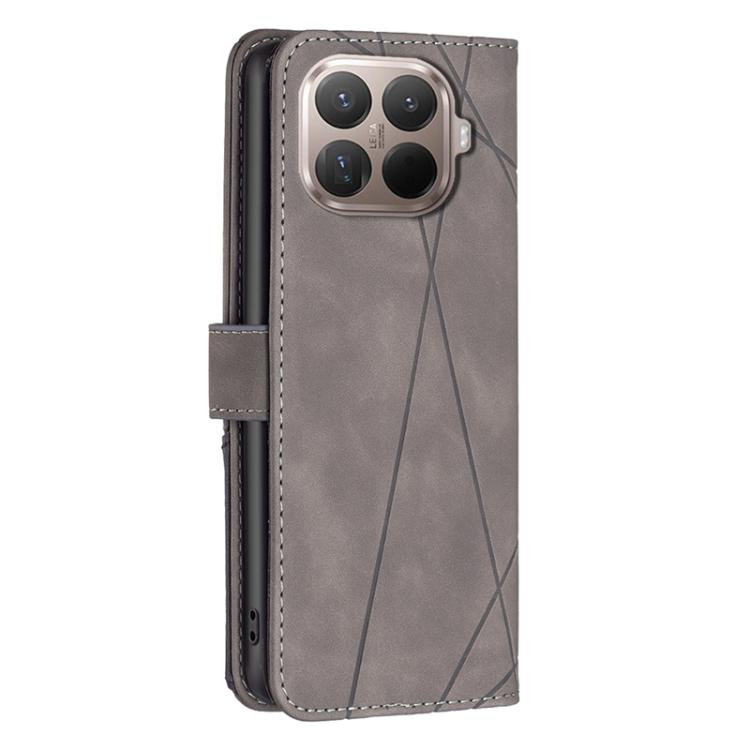 For Xiaomi 15T Pro 5G Magnetic Buckle Rhombus Texture Leather Phone Case