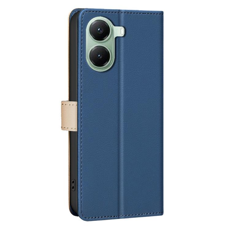 For Xiaomi Poco X7 Pro Color Matching RFID Anti-theft Leather Phone Case