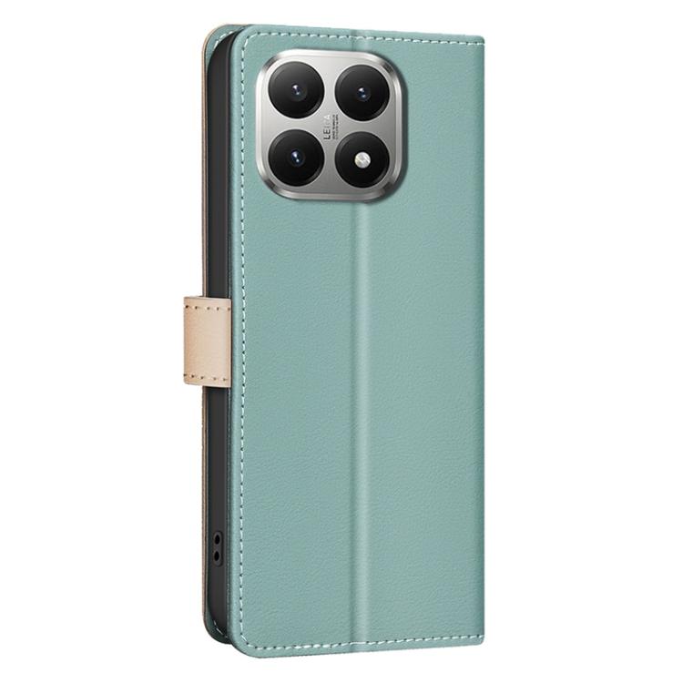 For Xiaomi 15T 5G Color Matching RFID Anti-theft Leather Phone Case