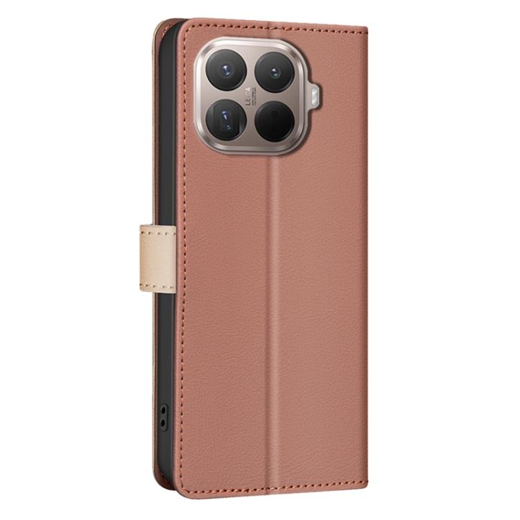 For Xiaomi 15T Pro 5G Color Matching RFID Anti-theft Leather Phone Case