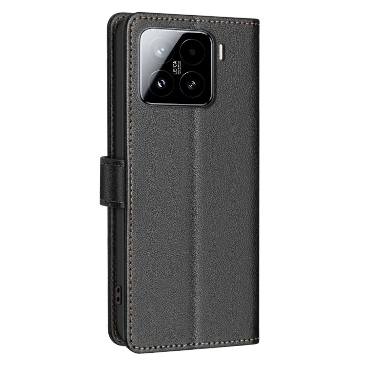 For Xiaomi 15 Litchi Texture RFID Anti-theft Leather Phone Case
