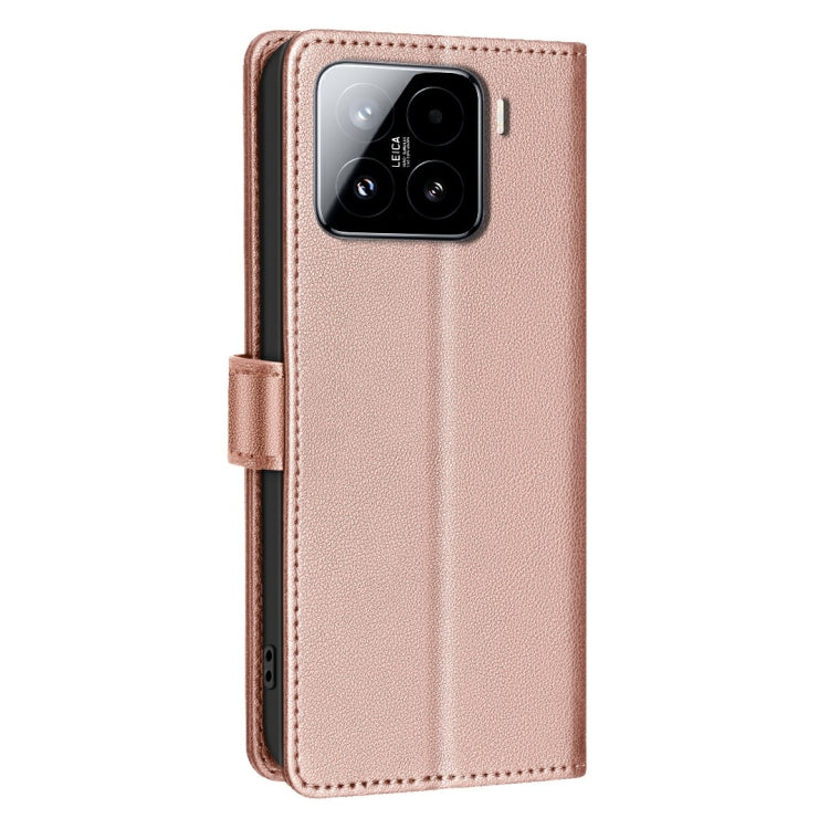 For Xiaomi 15 Pro Litchi Texture RFID Anti-theft Leather Phone Case