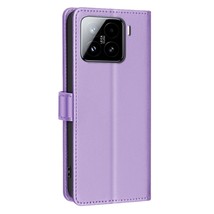 For Xiaomi 15 Pro Litchi Texture RFID Anti-theft Leather Phone Case