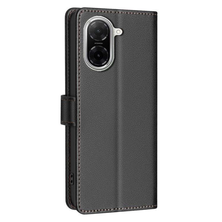 For Xiaomi Poco C71 Litchi Texture RFID Anti-theft Leather Phone Case