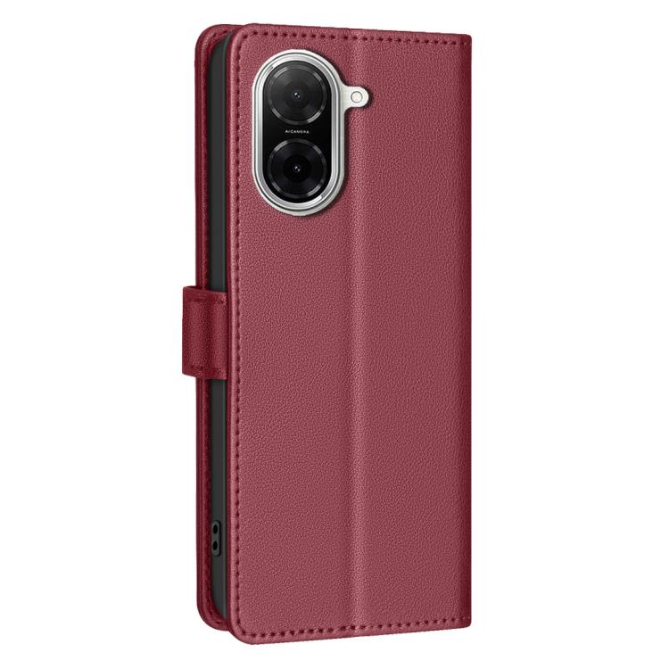 For Xiaomi Poco C71 Litchi Texture RFID Anti-theft Leather Phone Case