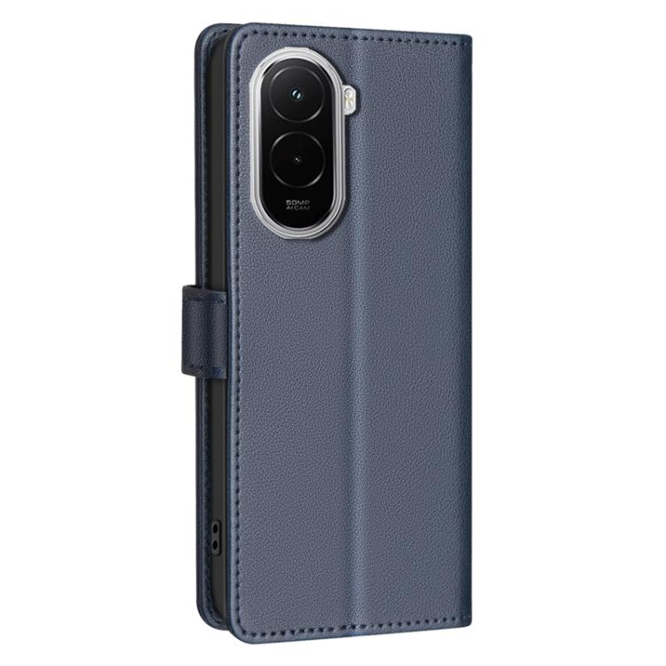 For Xiaomi Poco M7 4G 169mm Litchi Texture RFID Anti-theft Leather Phone Case