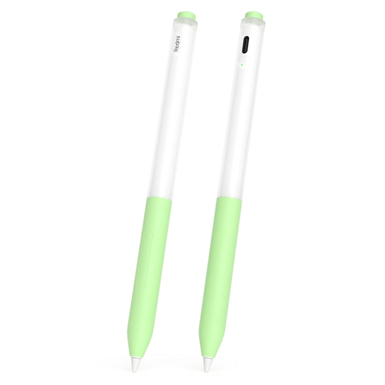 For Redmi Smart Pen 2pcs/Set Transparent Jelly Series Stylus Pen Silicone Protective Cover