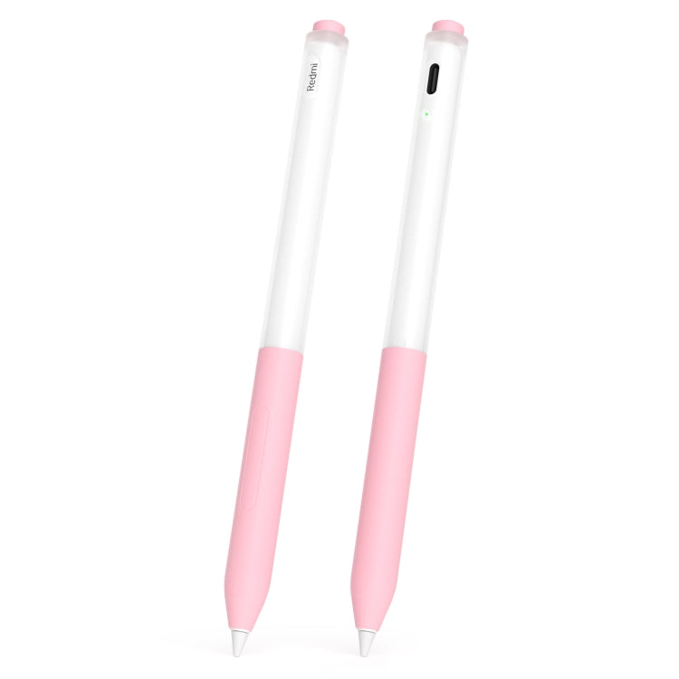 For Redmi Smart Pen 2pcs/Set Transparent Jelly Series Stylus Pen Silicone Protective Cover