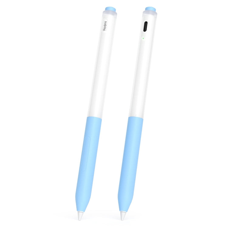 For Redmi Smart Pen 2pcs/Set Transparent Jelly Series Stylus Pen Silicone Protective Cover