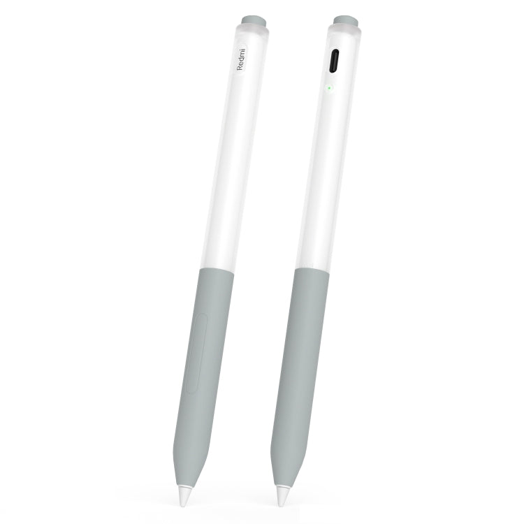 For Redmi Smart Pen 2pcs/Set Transparent Jelly Series Stylus Pen Silicone Protective Cover
