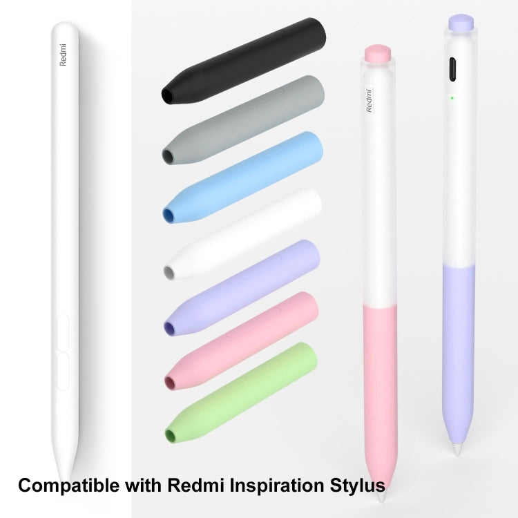 For Redmi Smart Pen 2pcs/Set Transparent Jelly Series Stylus Pen Silicone Protective Cover
