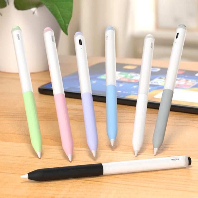 For Redmi Smart Pen 2pcs/Set Transparent Jelly Series Stylus Pen Silicone Protective Cover