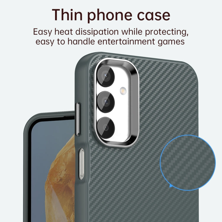 For Samsung Galaxy F15 5G Carbon Fiber Series IMD Phone Case