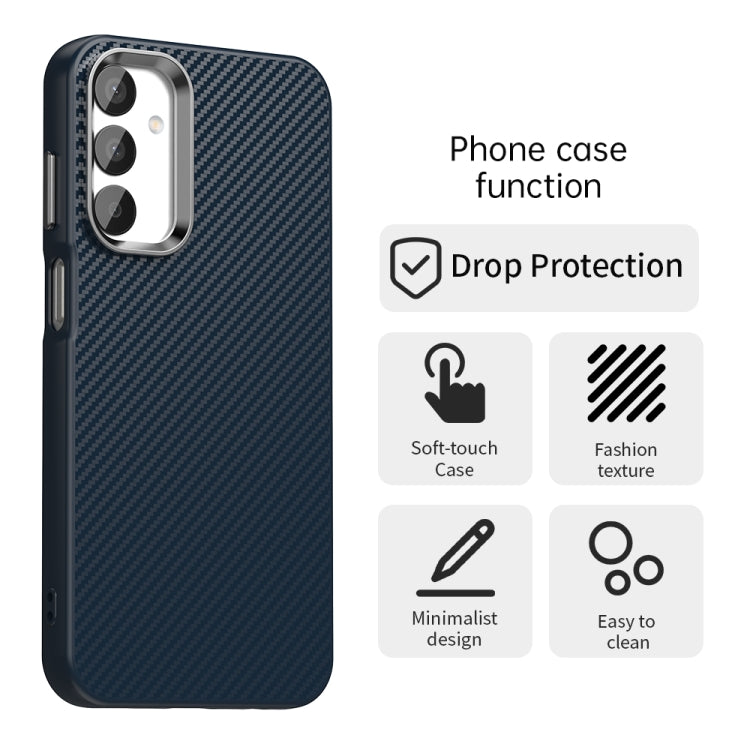 For Samsung Galaxy F15 5G Carbon Fiber Series IMD Phone Case