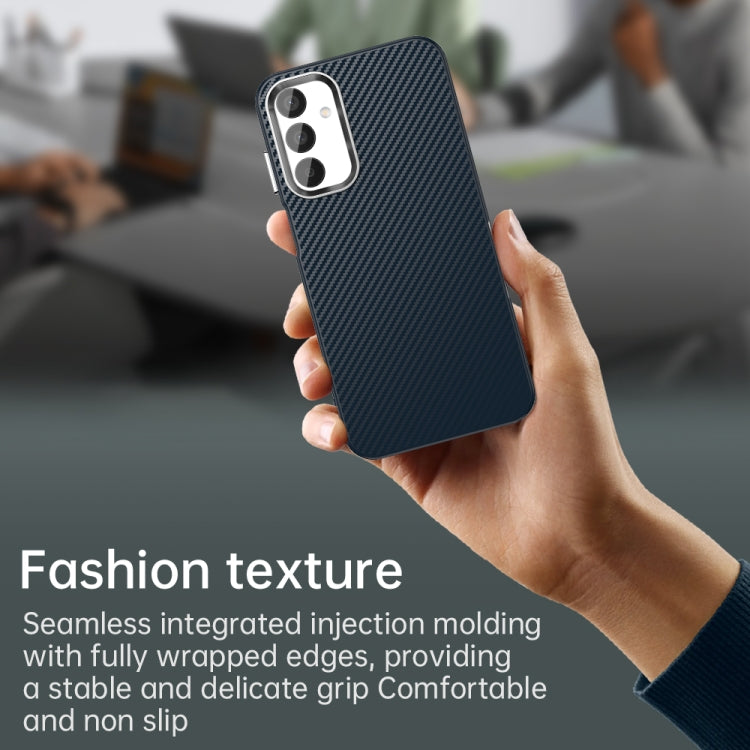 For Samsung Galaxy F15 5G Carbon Fiber Series IMD Phone Case