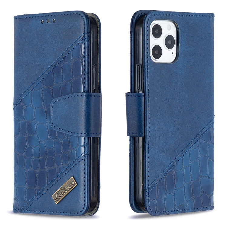 For iPhone 12 mini Matching Color Crocodile Texture Horizontal Flip PU Leather Case with Wallet & Holder & Card Slots