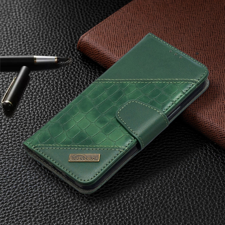For iPhone 12 mini Matching Color Crocodile Texture Horizontal Flip PU Leather Case with Wallet & Holder & Card Slots