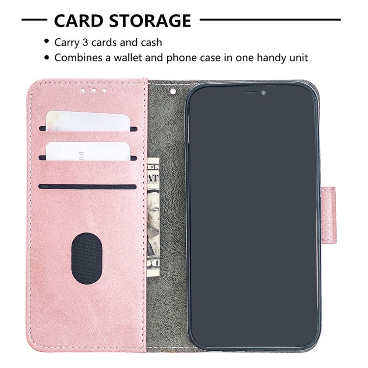 For iPhone 12 mini Matching Color Crocodile Texture Horizontal Flip PU Leather Case with Wallet & Holder & Card Slots