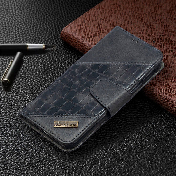 For iPhone 12 / 12 Pro Matching Color Crocodile Texture Horizontal Flip PU Leather Case with Wallet & Holder & Card Slots