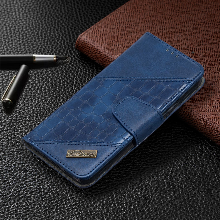 For iPhone 12 / 12 Pro Matching Color Crocodile Texture Horizontal Flip PU Leather Case with Wallet & Holder & Card Slots