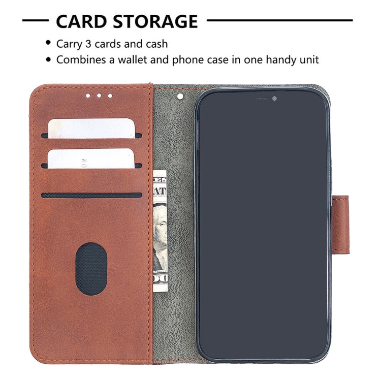 For iPhone 12 / 12 Pro Matching Color Crocodile Texture Horizontal Flip PU Leather Case with Wallet & Holder & Card Slots