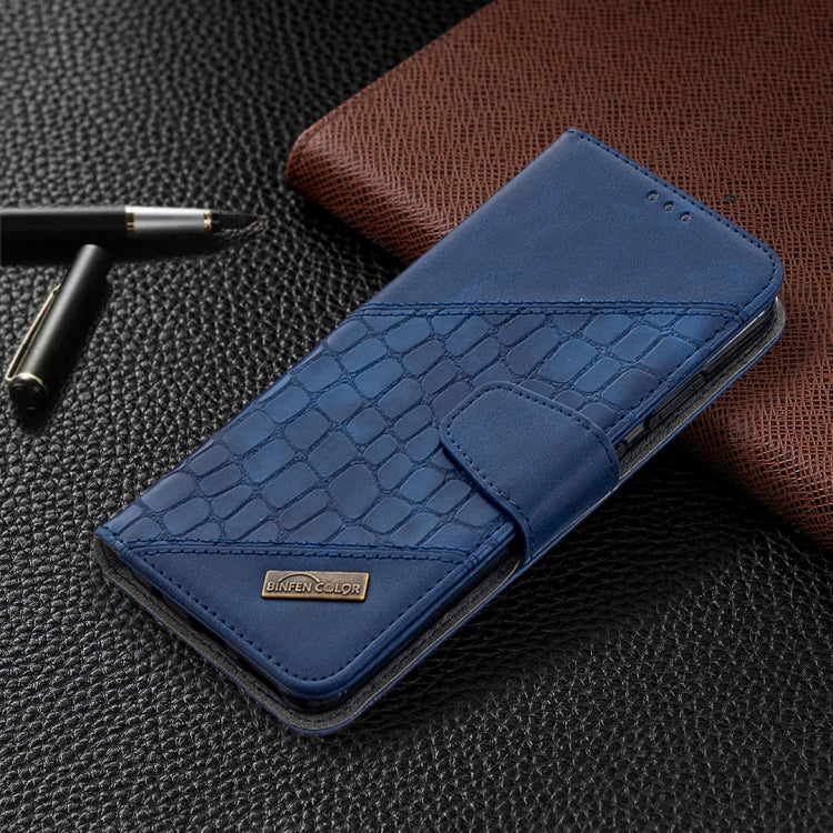 For Nokia 5.3 Matching Color Crocodile Texture Horizontal Flip PU Leather Case with Wallet & Holder & Card Slots