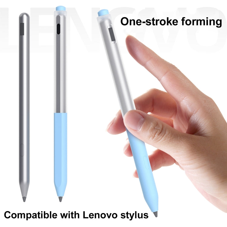 For Lenovo Gen3 Stylus Pen 2pcs/Set Jelly Series Stylus Pen Silicone Protective Cover