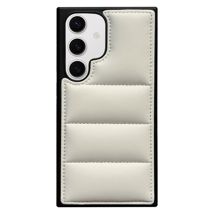 For Samsung Galaxy S24+ 5G Cotton Filling Eiderdown Airbag Phone Case