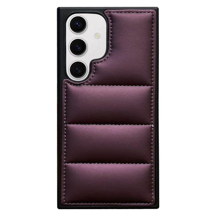 For Samsung Galaxy S24+ 5G Cotton Filling Eiderdown Airbag Phone Case