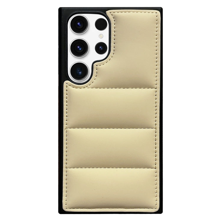 For Samsung Galaxy S22 Ultra 5G Cotton Filling Eiderdown Airbag Phone Case