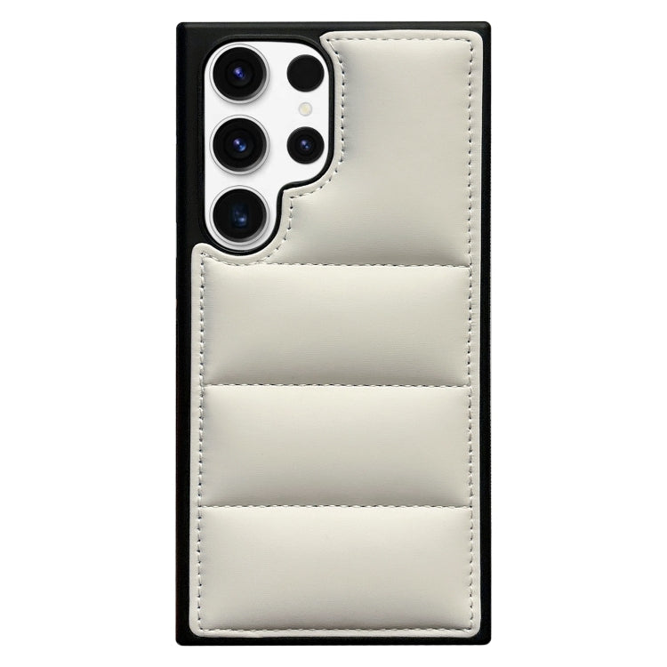 For Samsung Galaxy S22 Ultra 5G Cotton Filling Eiderdown Airbag Phone Case