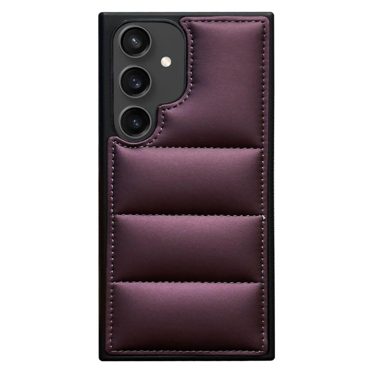 For Samsung Galaxy S24 FE 5G Cotton Filling Eiderdown Airbag Phone Case