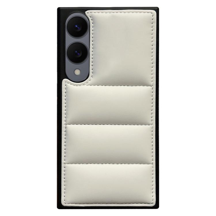 For Samsung Galaxy S25 Edge 5G Cotton Filling Eiderdown Airbag Phone Case