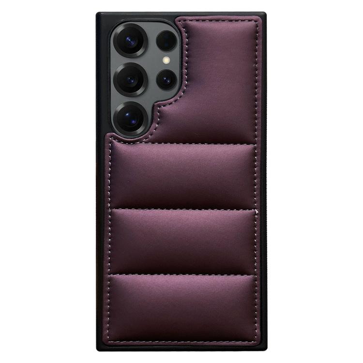 For Samsung Galaxy S25 Ultra 5G Cotton Filling Eiderdown Airbag Phone Case