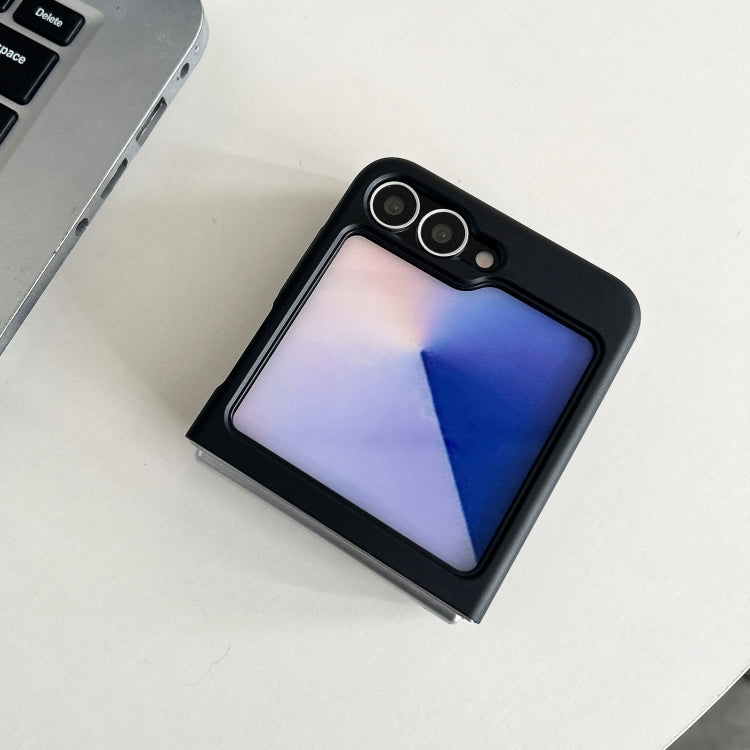For Samsung Galaxy Z Fold6 Cotton Filling Eiderdown Airbag Phone Case - Black