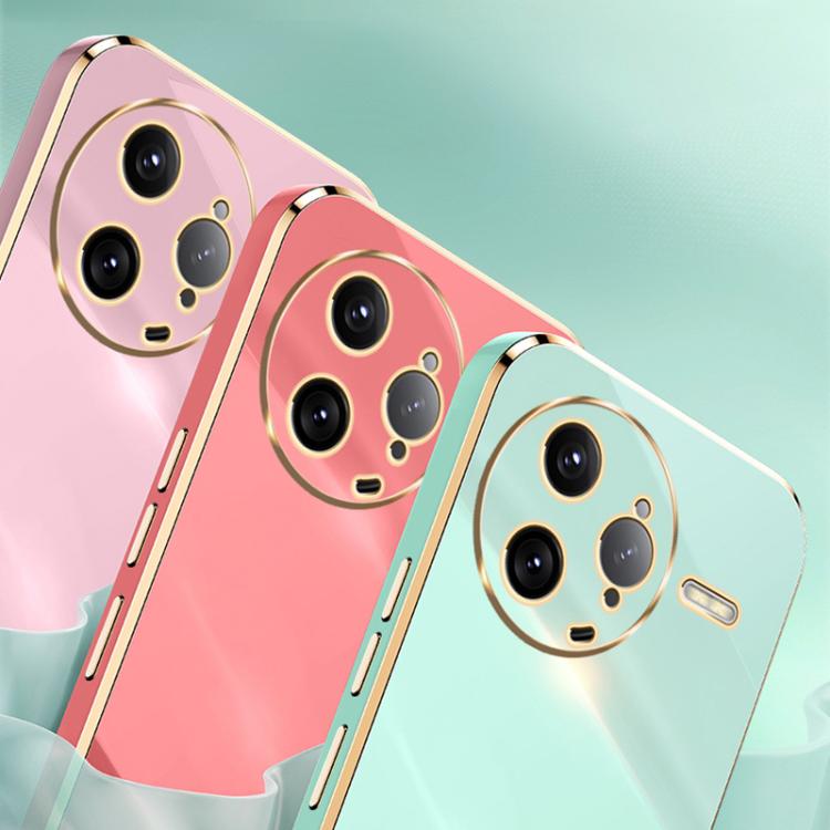 For Redmi K80 Pro XINLI Straight Edge 6D Electroplate TPU Phone Case