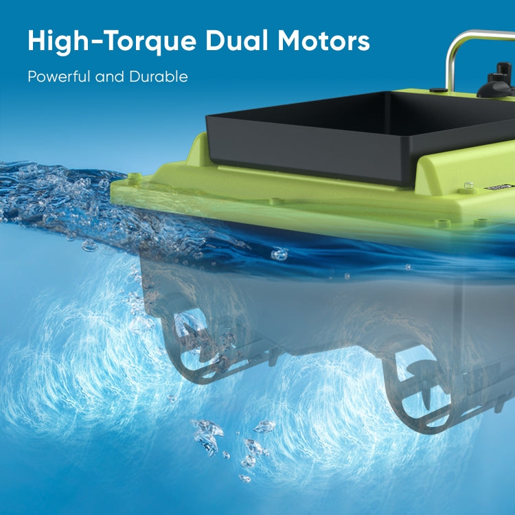 D36 Smart Remote Control Single Compartment Fishing Boat with Sonar Sensor, Plug:US Plug
