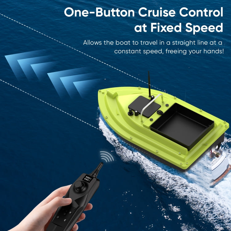 D36 Smart Remote Control Single Compartment Fishing Boat with Sonar Sensor, Plug:UK Plug