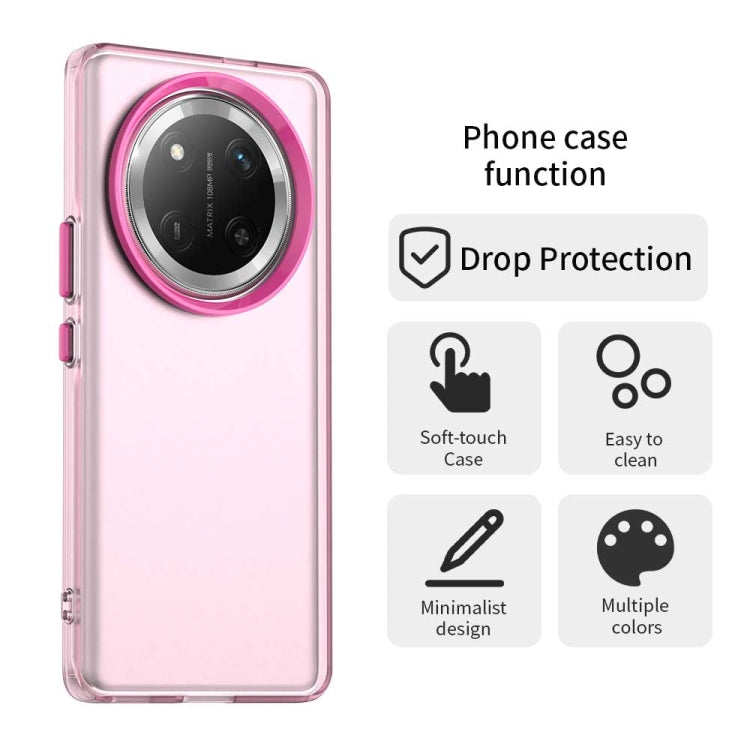 For Honor X60 Pro Candy PC Hybrid TPU Shockproof Phone Case
