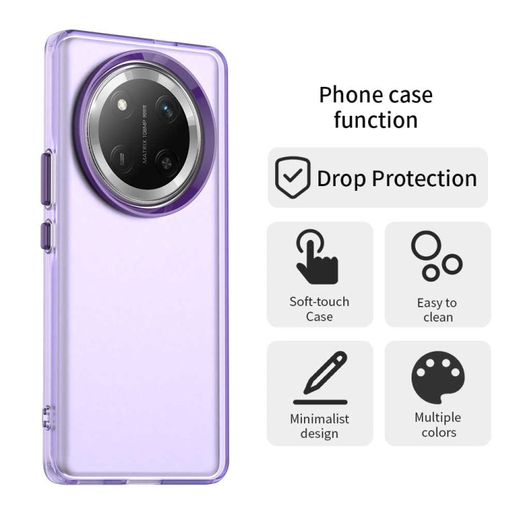 For Honor X60 Pro Candy PC Hybrid TPU Shockproof Phone Case