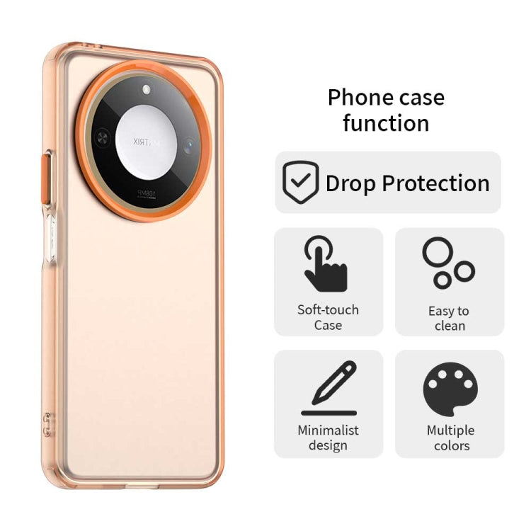 For Honor X60 Candy PC Hybrid TPU Shockproof Phone Case