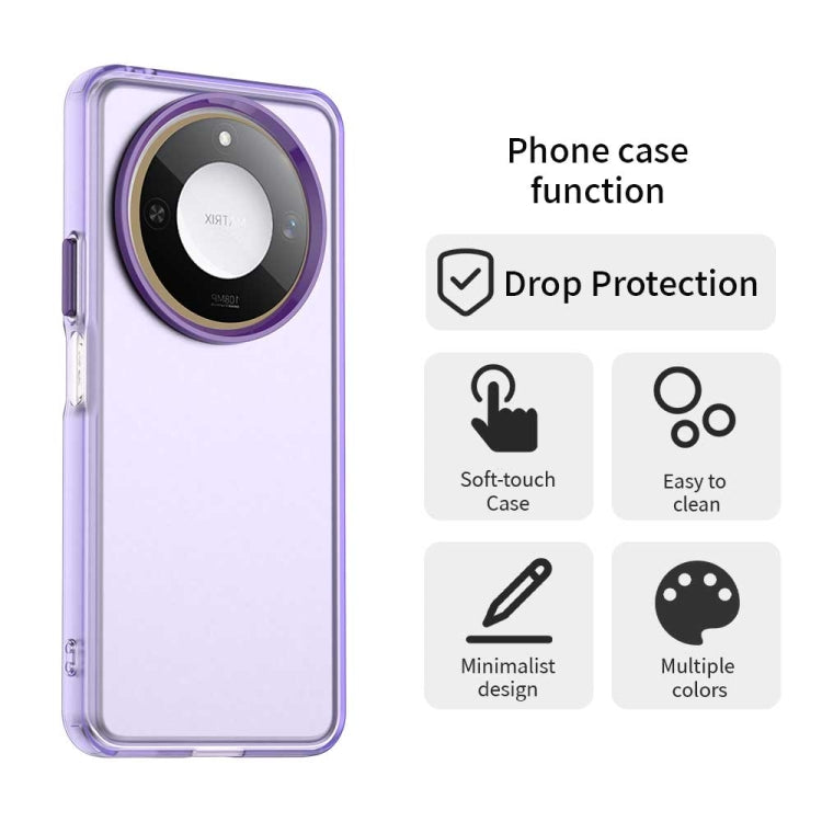 For Honor X60 Candy PC Hybrid TPU Shockproof Phone Case